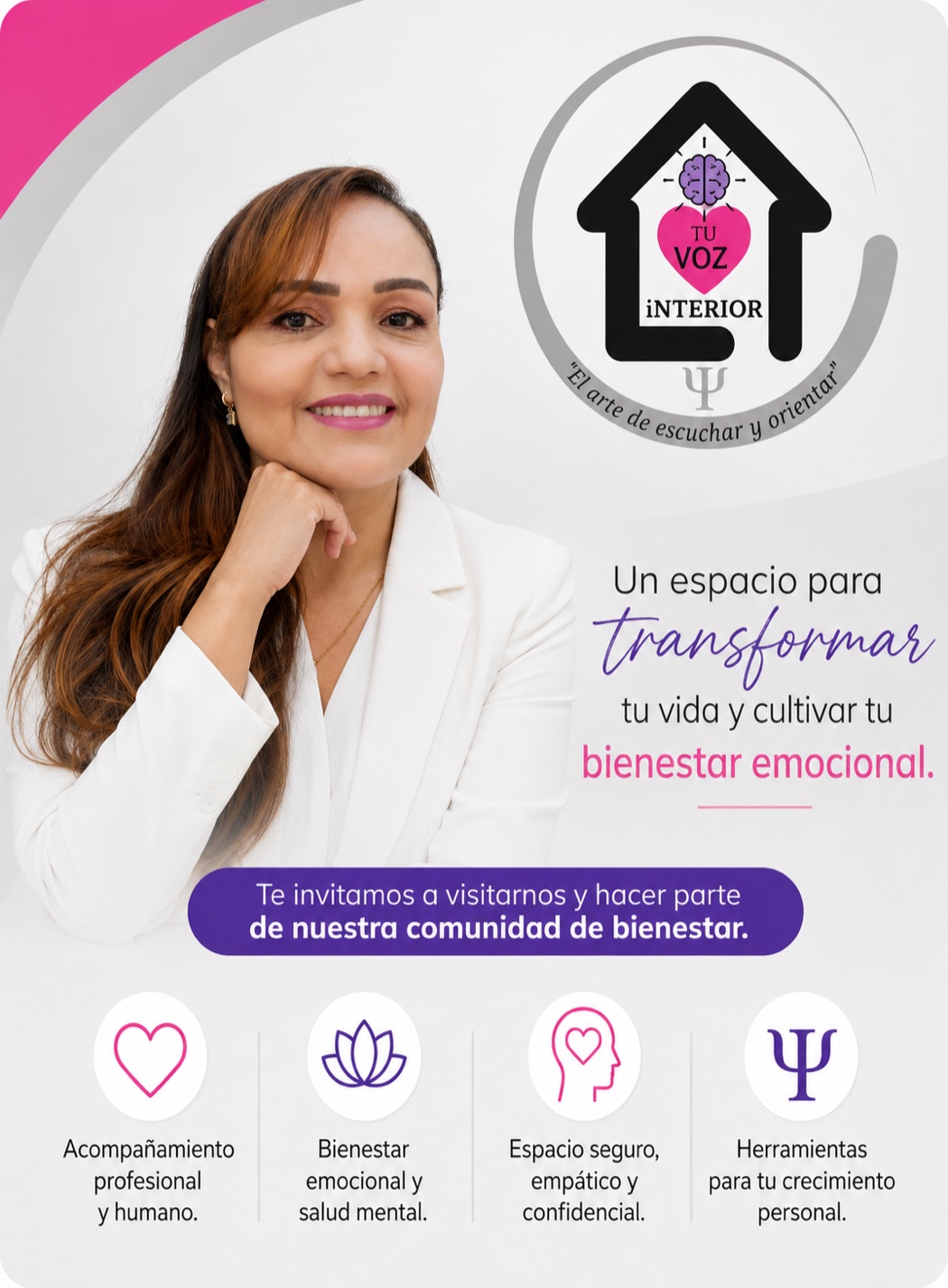 Tu Voz Interior · Un espacio para transformar tu vida y cultivar tu bienestar emocional
